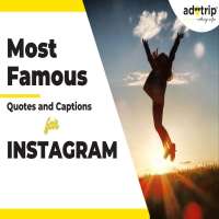 Most Famous Quotes And Caption For Instagram